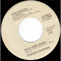 Denver John - Back Home Again / It's Up To You
