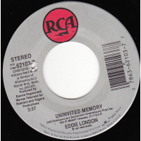London Eddie - Uninvited Memory / I Wouldn't Change A Thing About You But Your Name
