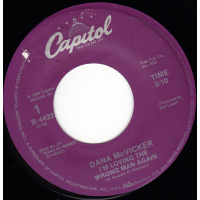 McVicker Dana - I'm Loving The Wrong Man Again / I'm Lonely For You Only