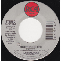 Morgan Lorrie - Something In Red / It's Too Late