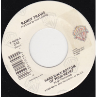 Travis Randy - Hard Rock Bottom Of Your Heart / When Your World Was Turning For Me