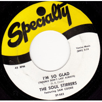 Cooke Sam & The Soul Stirrers - I'm So Glad / One More River