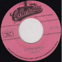 Crests - Sixteen Candles / Beside You  