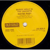 oldies/holly buddy - maybe baby (old gold)