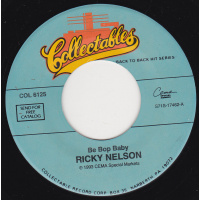 Nelson Ricky - Be Bop Baby / Lonesome Town